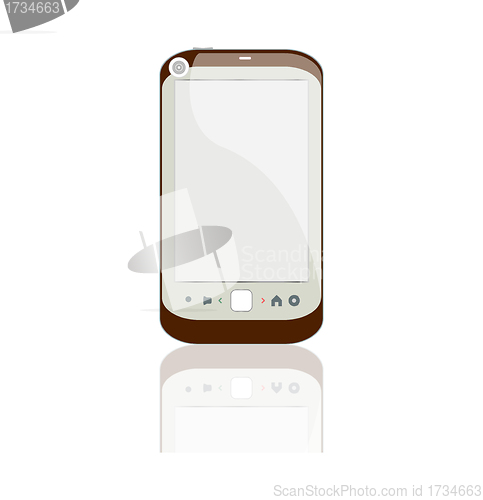 Image of vector smart phone