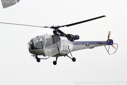Image of police helicopter