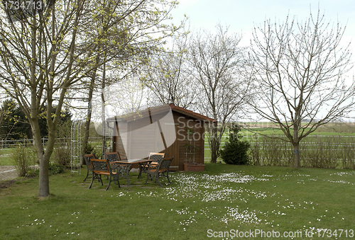 Image of peaceful summerhouse