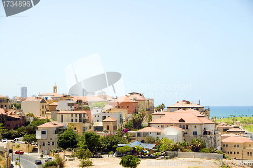 Image of historic old city Jaffa Israel