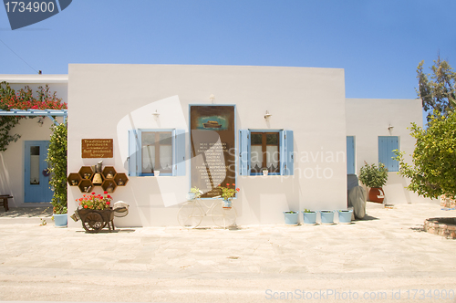 Image of Cyclades white architecture Pollonia Milos  Greek Island Greece