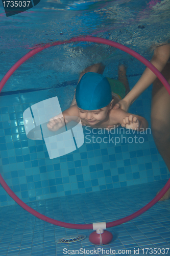 Image of Toddler swimming exercises