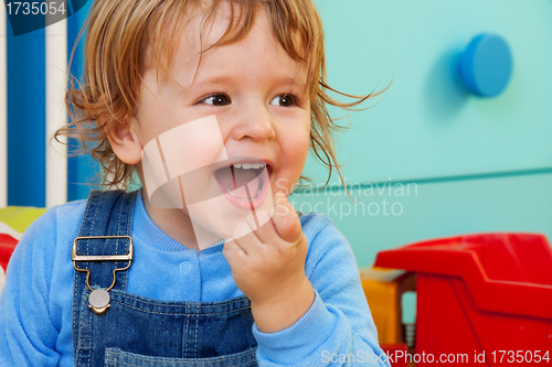 Image of Laughing kid