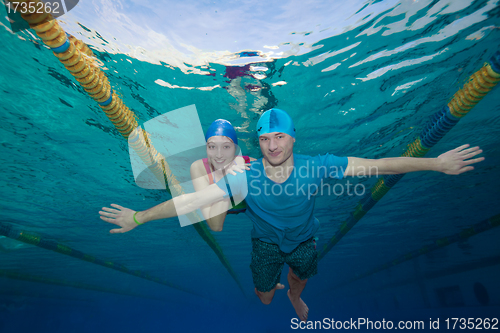 Image of Couple - underwater shoot