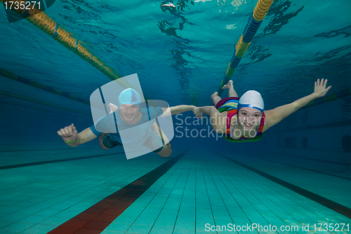 Image of Underwater fun - couple