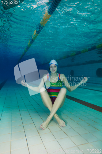Image of Underwater yoga