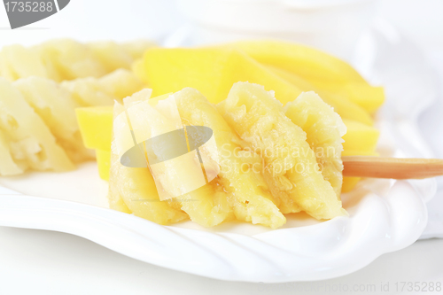 Image of Pineapple on stick