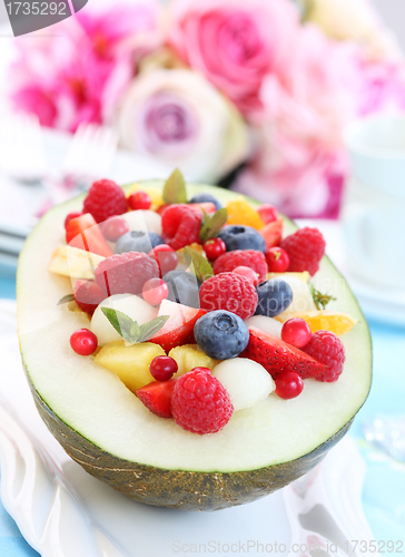 Image of Melon fruit salad 