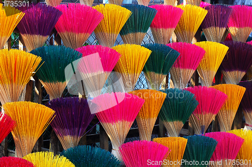 Image of Colorful incense