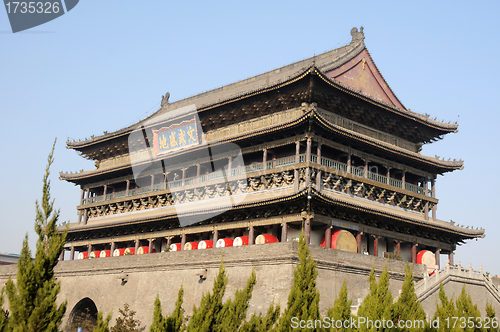 Image of Drum Tower in Xian China