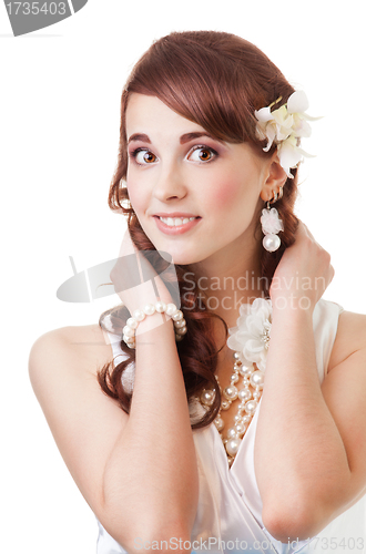 Image of Smiling bride