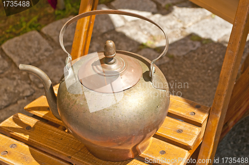 Image of old  teapot