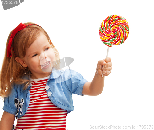 Image of Sharing a lollipop