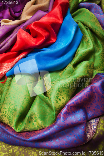 Image of Indian fabrics