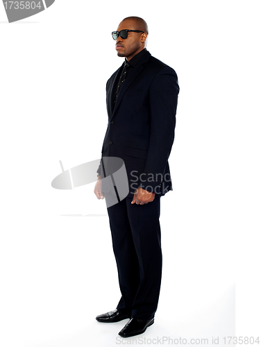 Image of Dashing young african businessman