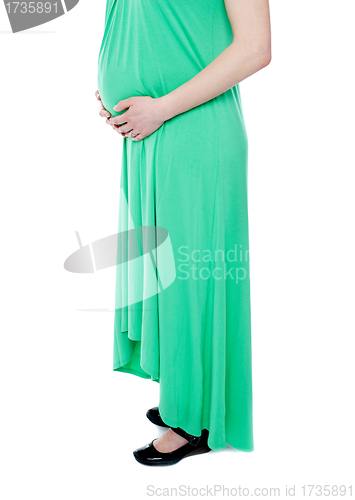 Image of Pregnant lady expecting baby