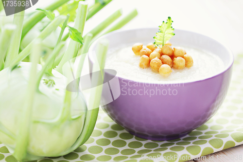 Image of kohlrabi soup