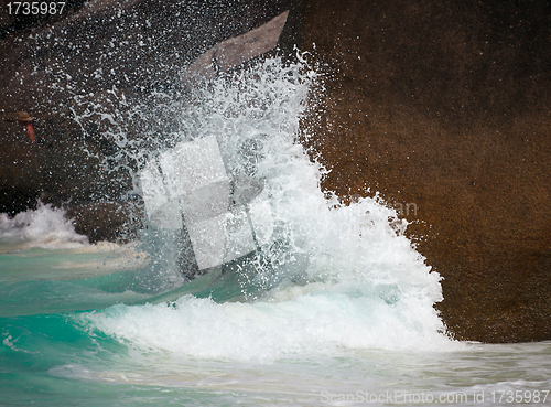 Image of Ocean surf.