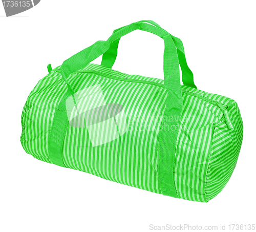 Image of Bag with stripes