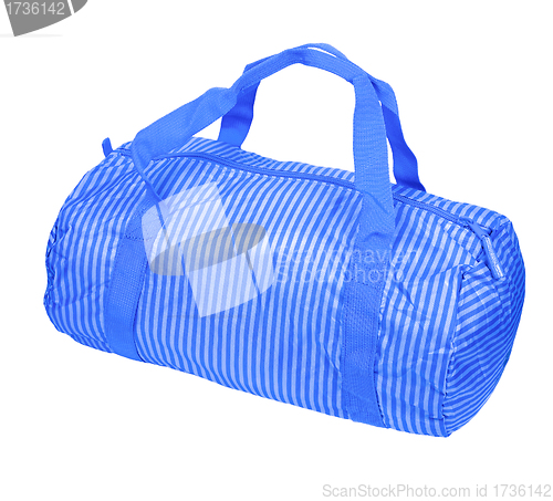 Image of Bag with stripes