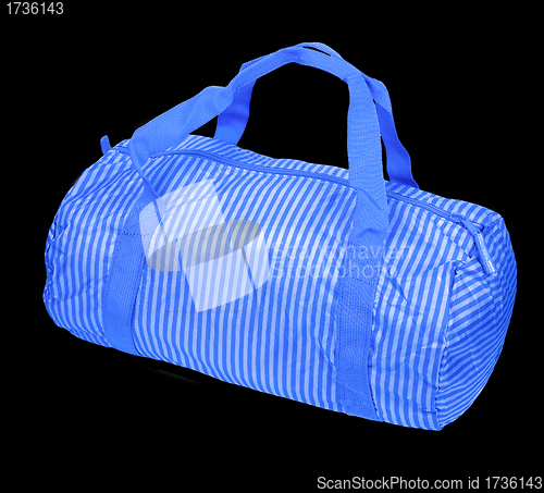 Image of Bag with stripes
