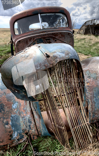 Image of Abandoned Vehicle Prairie