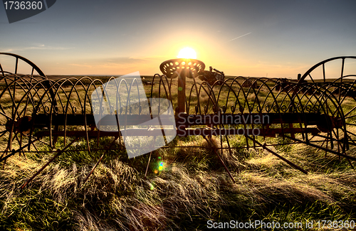 Image of Antique Farm Equipment