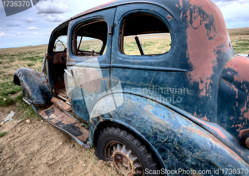 Image of Abandoned Vehicle Prairie