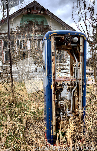 Image of Old Vintage Gas Pump