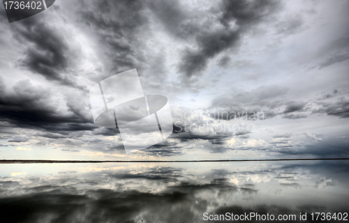 Image of Saskatchewan Lake Reflection