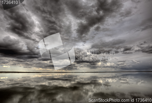 Image of Saskatchewan Lake Reflection