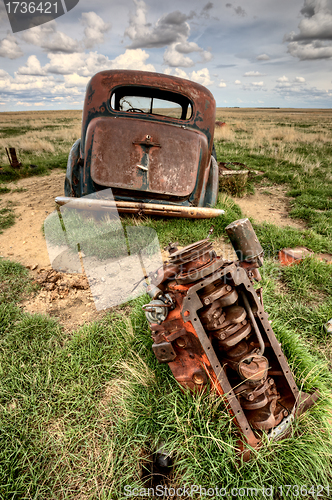 Image of Abandoned Vehicle Prairie