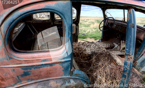 Image of Abandoned Vehicle Prairie