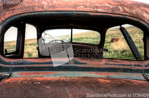 Image of Abandoned Vehicle Prairie