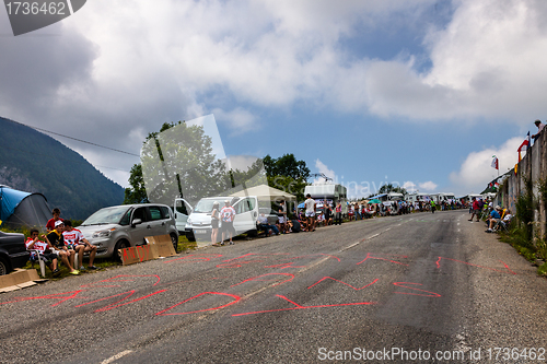 Image of The Road to Col D'Aubisque