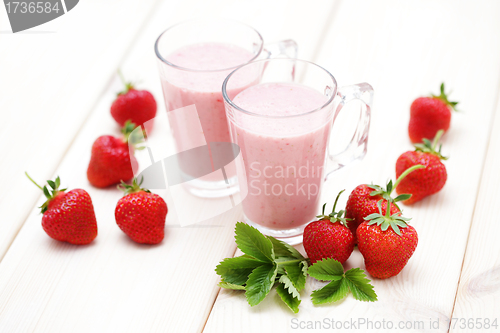 Image of strawberry smoothie