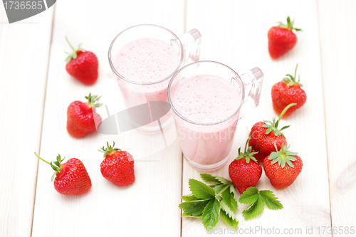 Image of strawberry smoothie