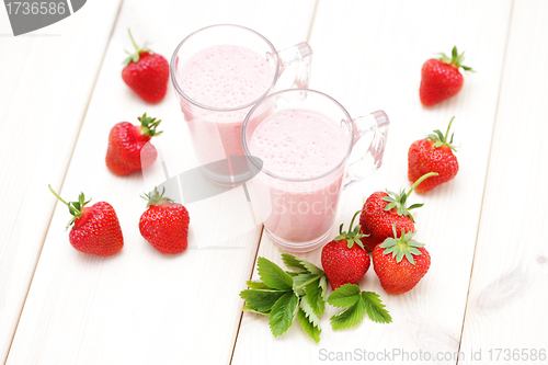 Image of strawberry smoothie