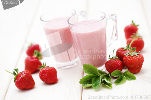 Image of strawberry smoothie