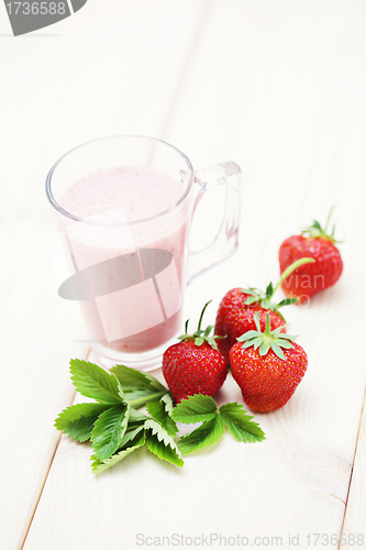 Image of strawberry smoothie