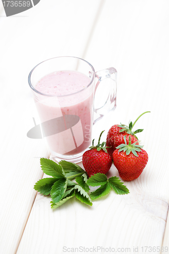 Image of strawberry smoothie