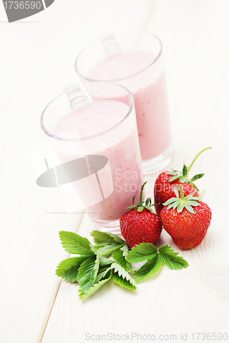 Image of strawberry smoothie