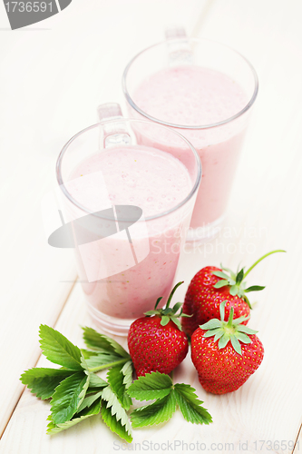 Image of strawberry smoothie