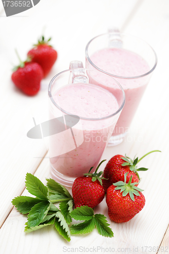 Image of strawberry smoothie