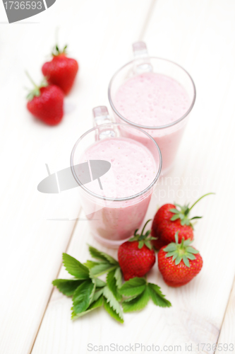 Image of strawberry smoothie
