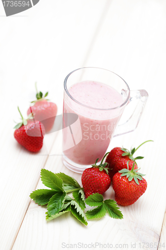Image of strawberry smoothie