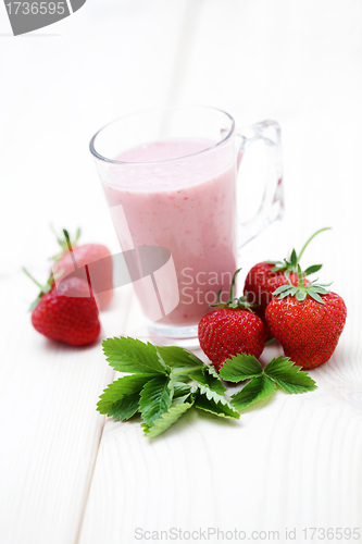 Image of strawberry smoothie