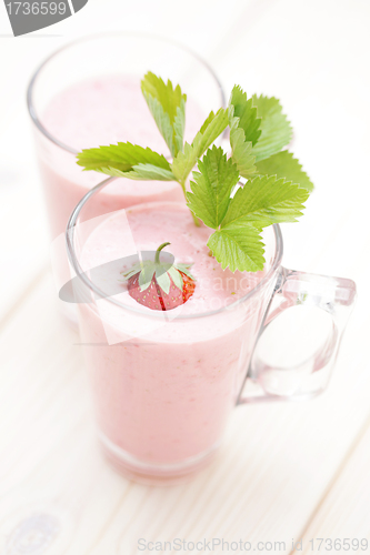 Image of strawberry smoothie