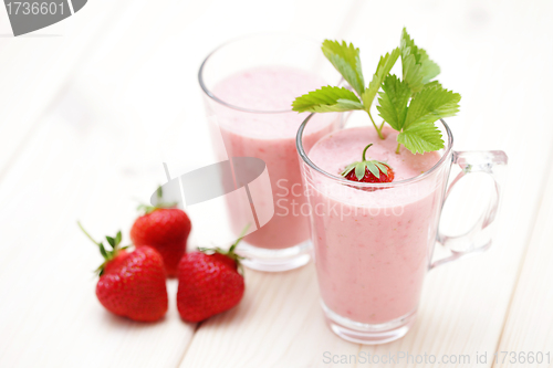Image of strawberry smoothie