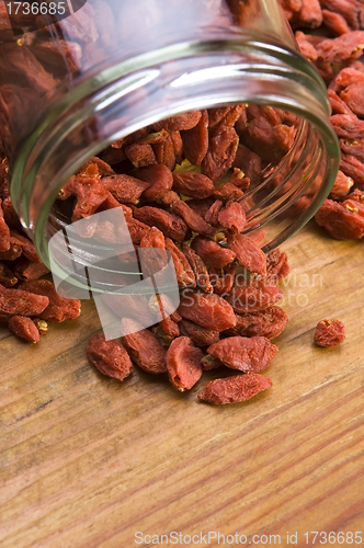 Image of Red dried goji berries